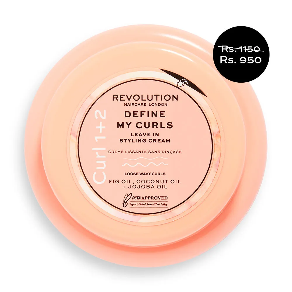 Revolution Haircare Define My Curls Leave In Styling Cream