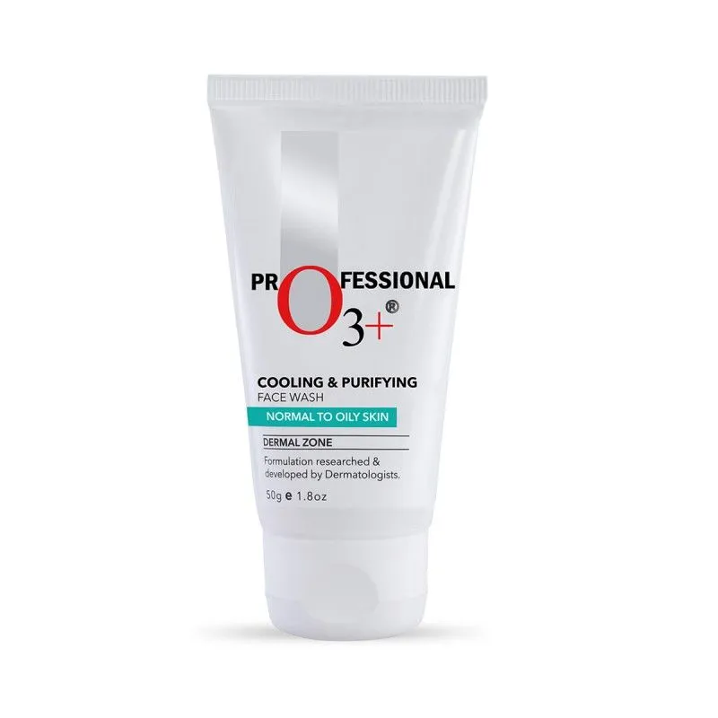 O3+ Cooling & Purifying Face Wash Normal To Oily Skin Dermal Zone