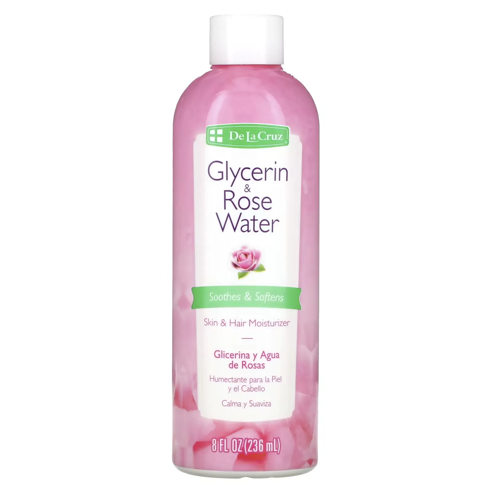 Glycerin & Rose Water, Skin & Hair Moisturizer, 8 fl oz (236 ml)