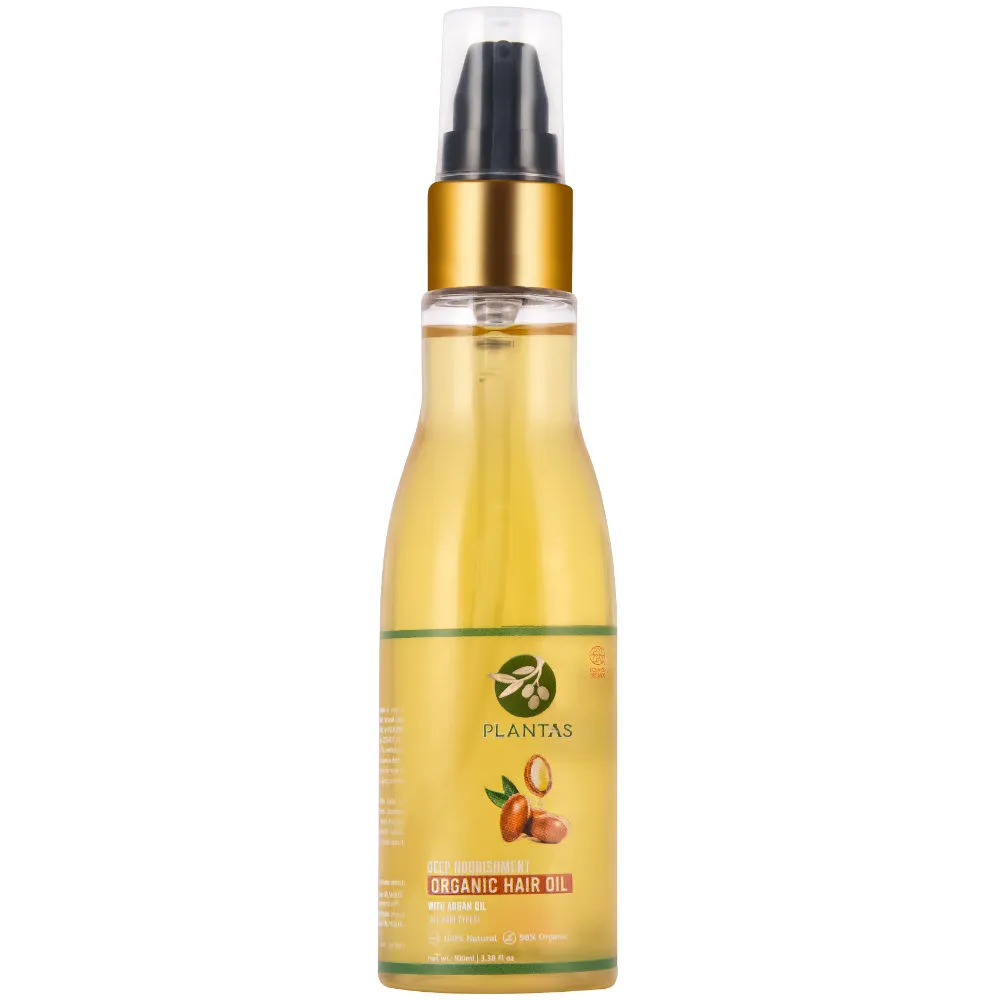 PLANTAS Deep Nourishment Organic Hair Oil