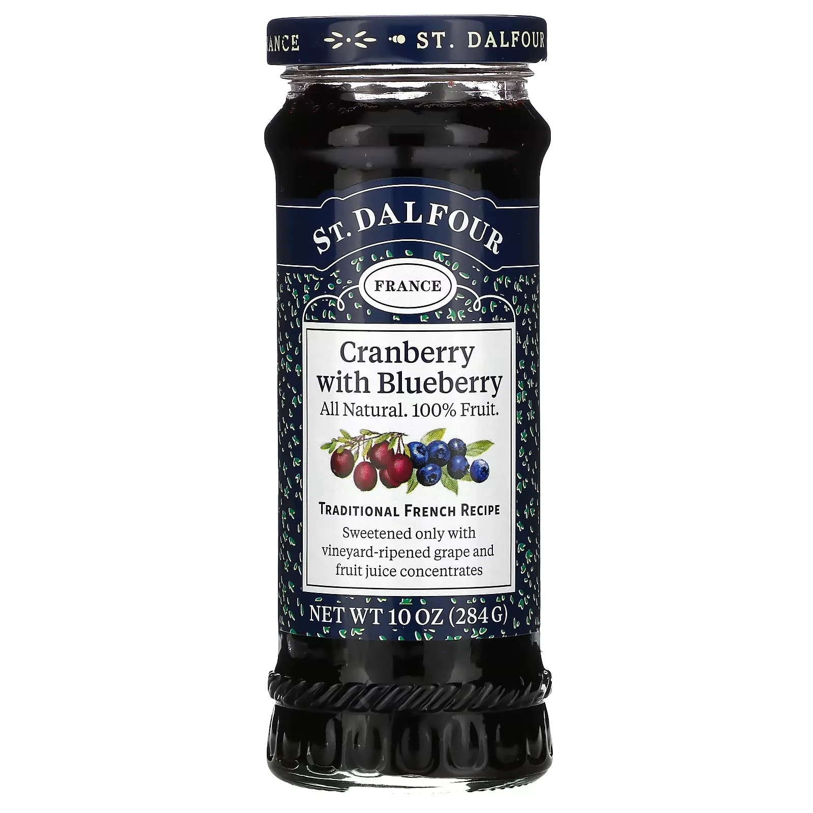 Cranberry with Blueberry Fruit Spread, 10 oz (284 g)