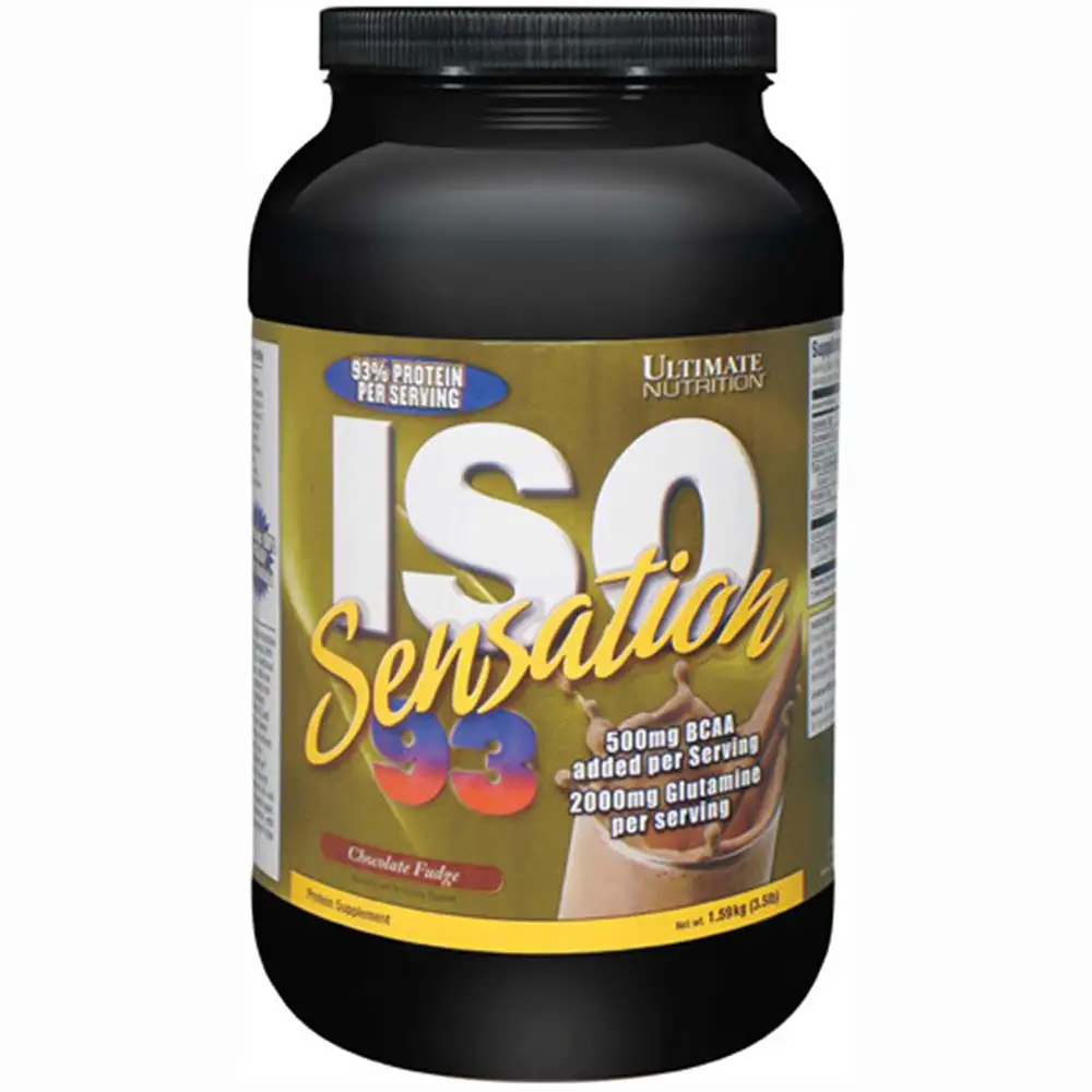 Ultimate Nutrition ISO Sensation 93,  2 lb  Chocolate Fudge