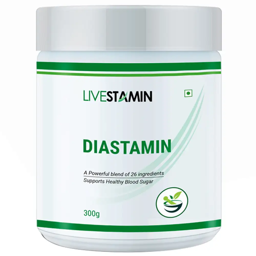 Livestamin Diastamin Plus,  60 veggie capsule(s)