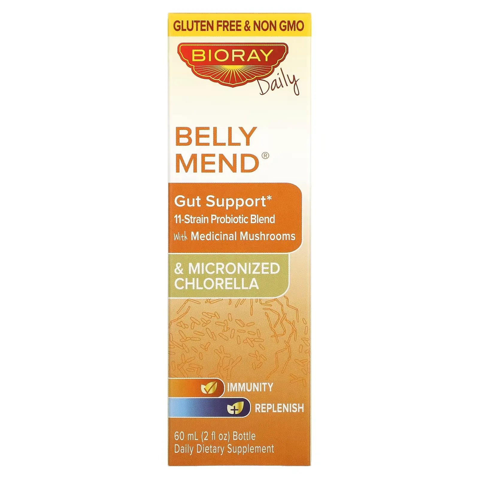 Belly Mend, Gut Support, Alcohol Free, 2 fl oz (60 ml)