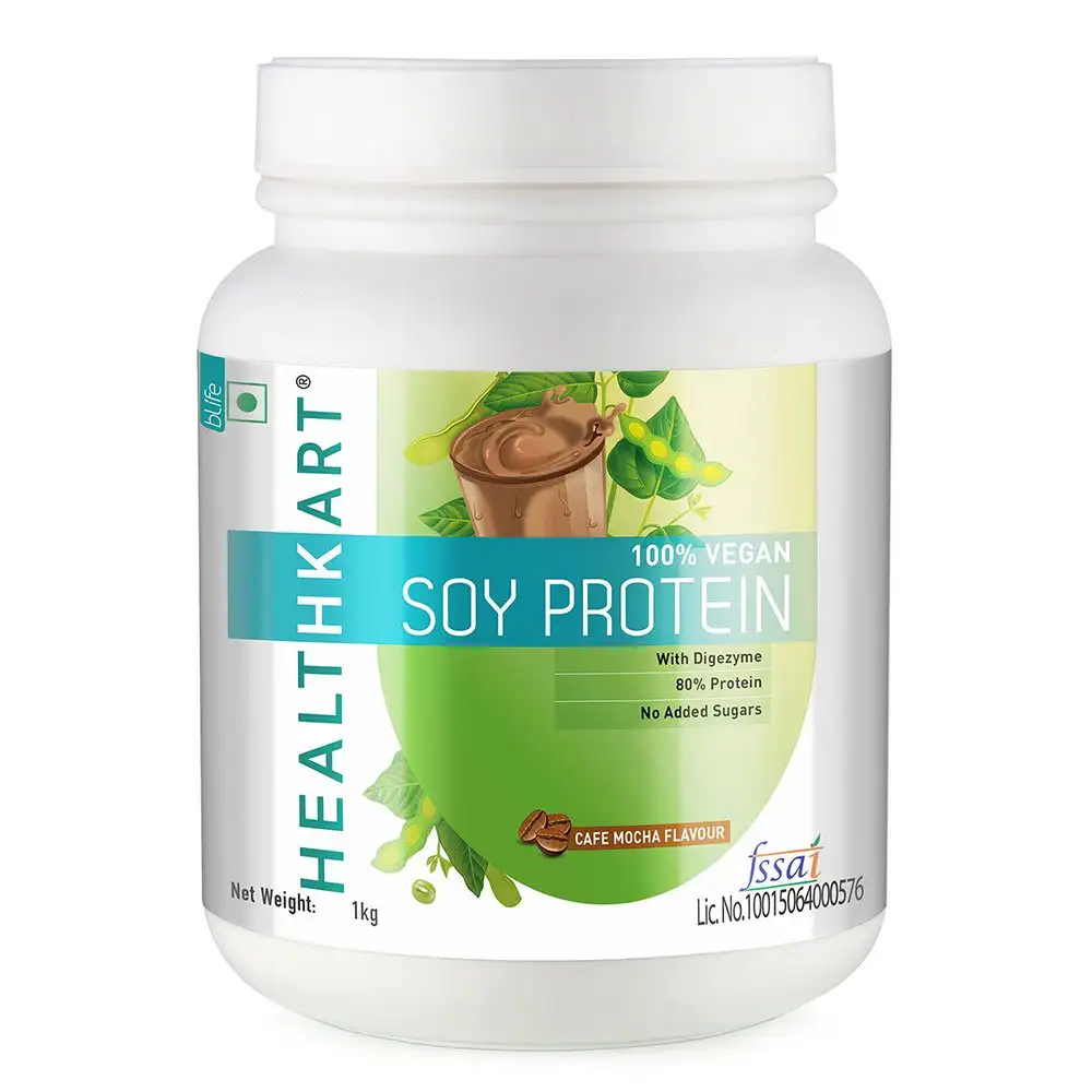 Healt 100% Vegan Soy Protein OP,  2.2 lb  Cafe Mocha