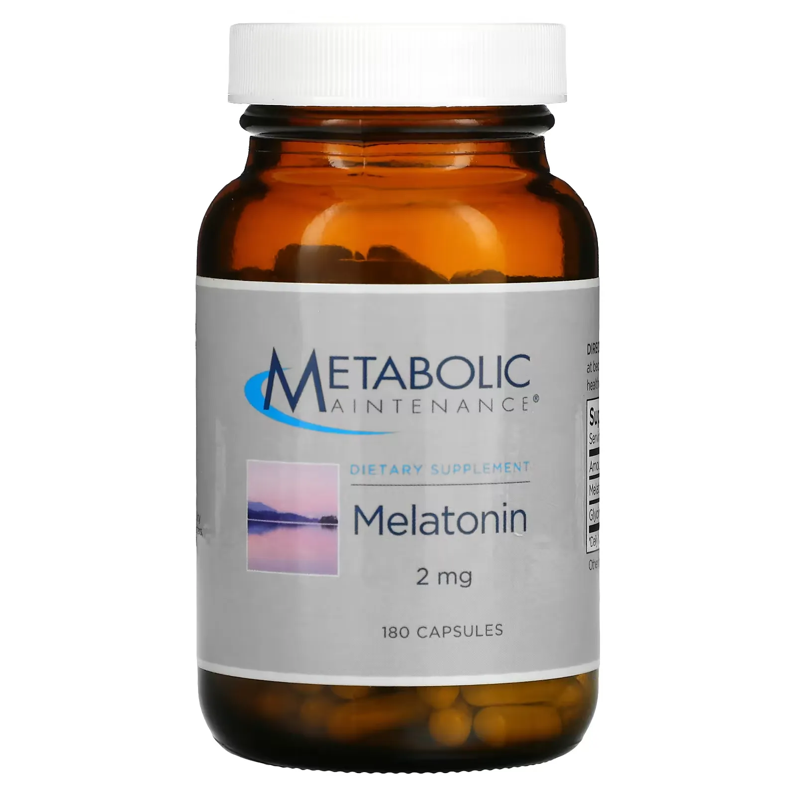 Melatonin, 2 mg, 180 Capsules