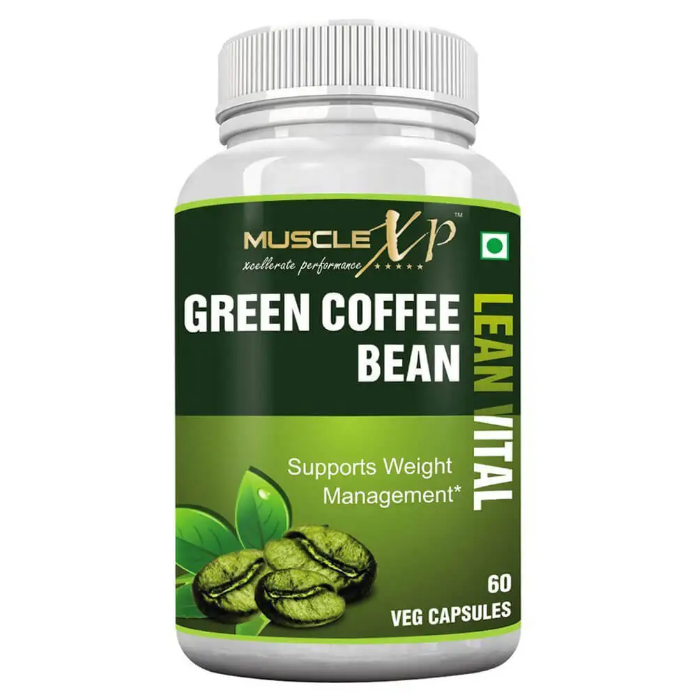 MuscleXP Green Coffee Bean Lean Vital,  60 capsules