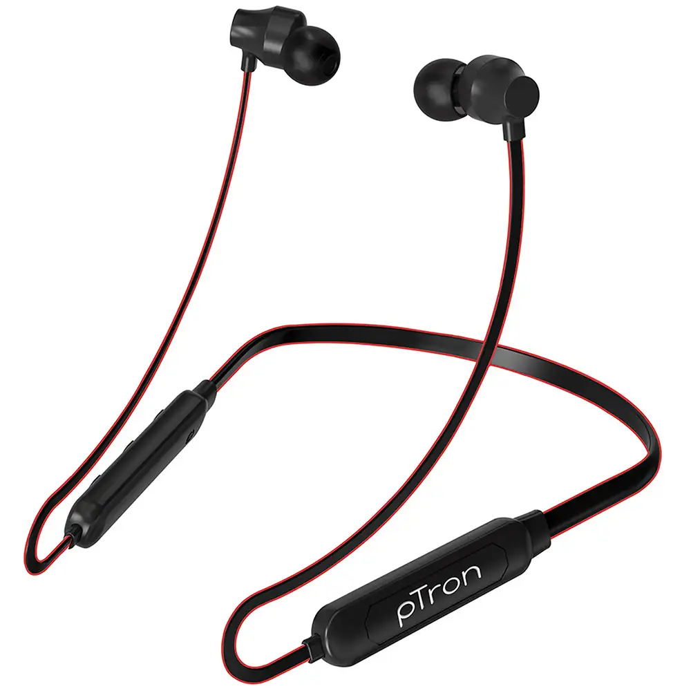 Ptron InTunes Lite,  Black & Red