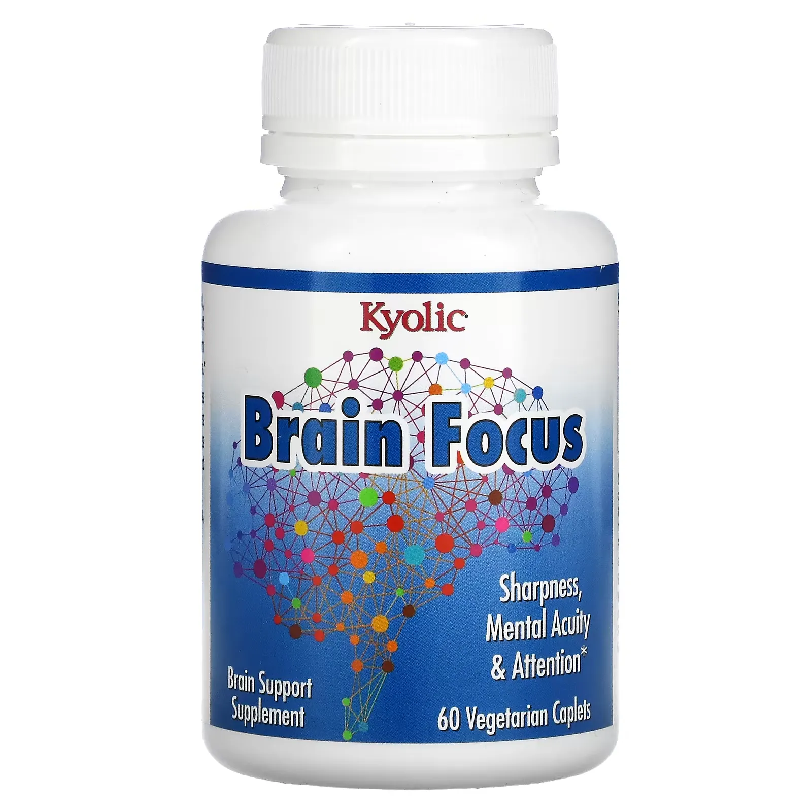 Brain Focus, 60 Vegetarian Caplets