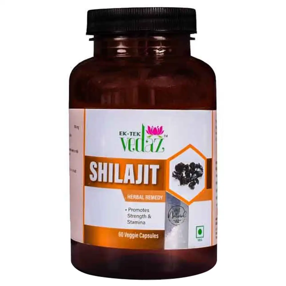 Ek-Tek Vedaz Shilajit,  60 veggie capsule(s)