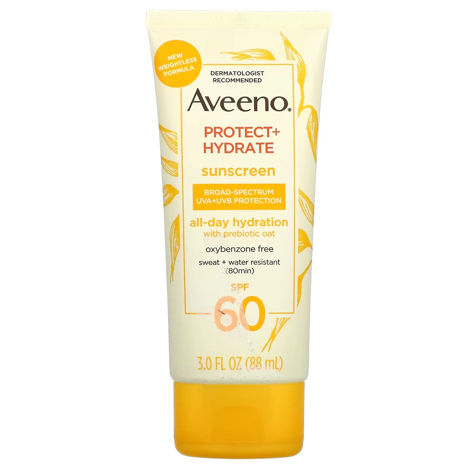 Protect + Hydrate, Sunscreen, SPF 60, 3 fl oz (88 ml)