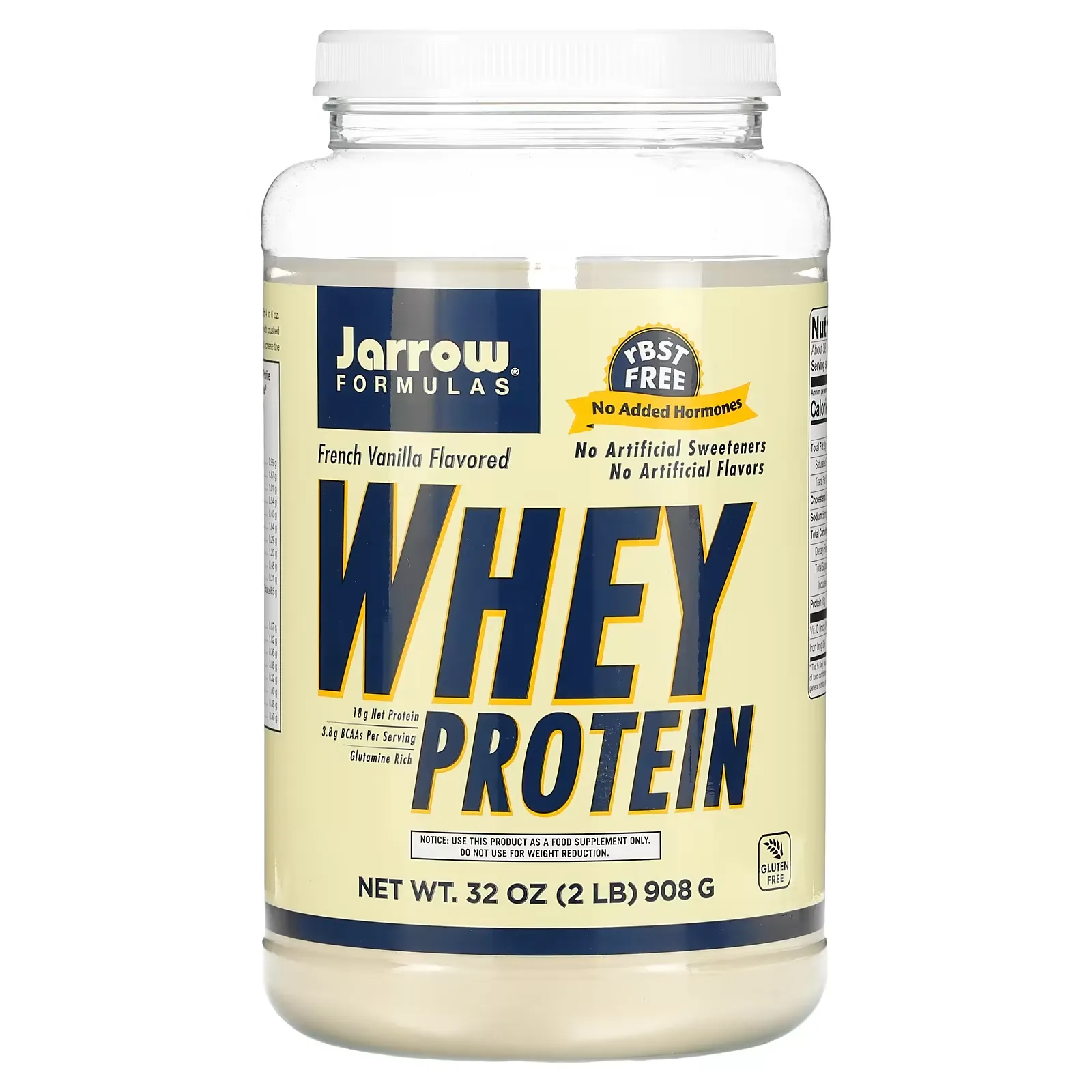 Whey Protein, French Vanilla, 2 lb (908 g)