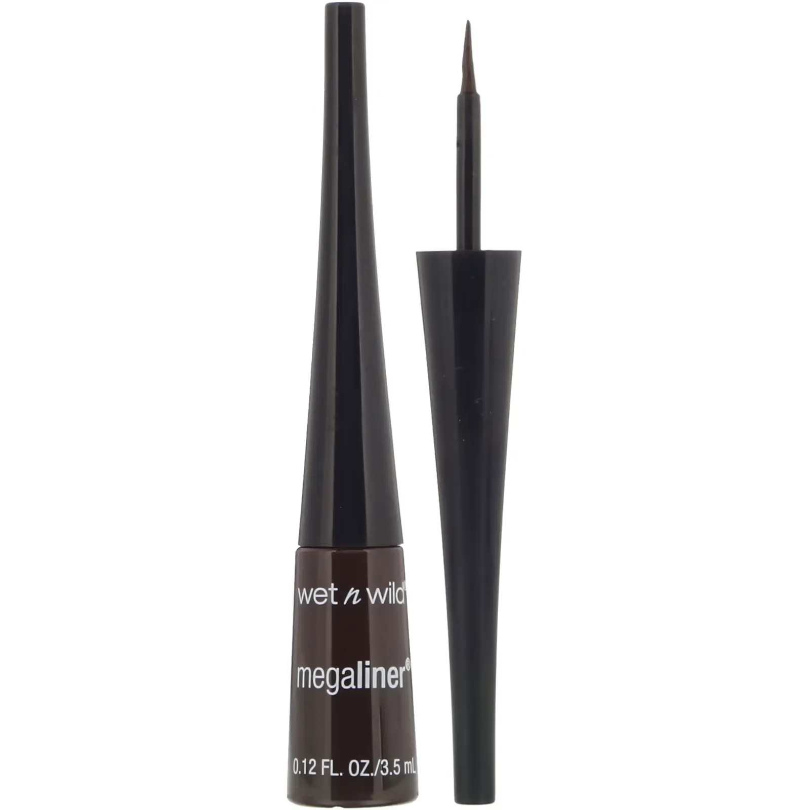 MegaLiner Liquid Eyeliner, Dark Brown, 0.12 fl oz (3.5 ml)