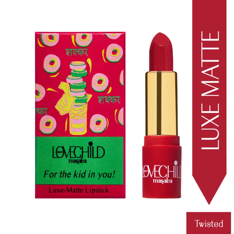 LoveChild Masaba For The Kid In You! Luxe Matte Lipstick - 10 Twisted