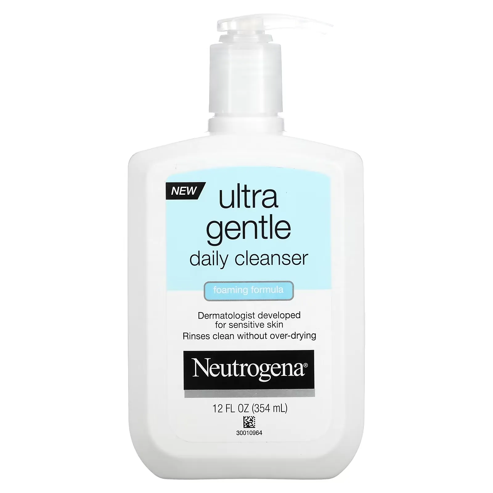 Ultra Gentle, Daily Cleanser, Foaming Formula, 12 fl oz (354 ml)