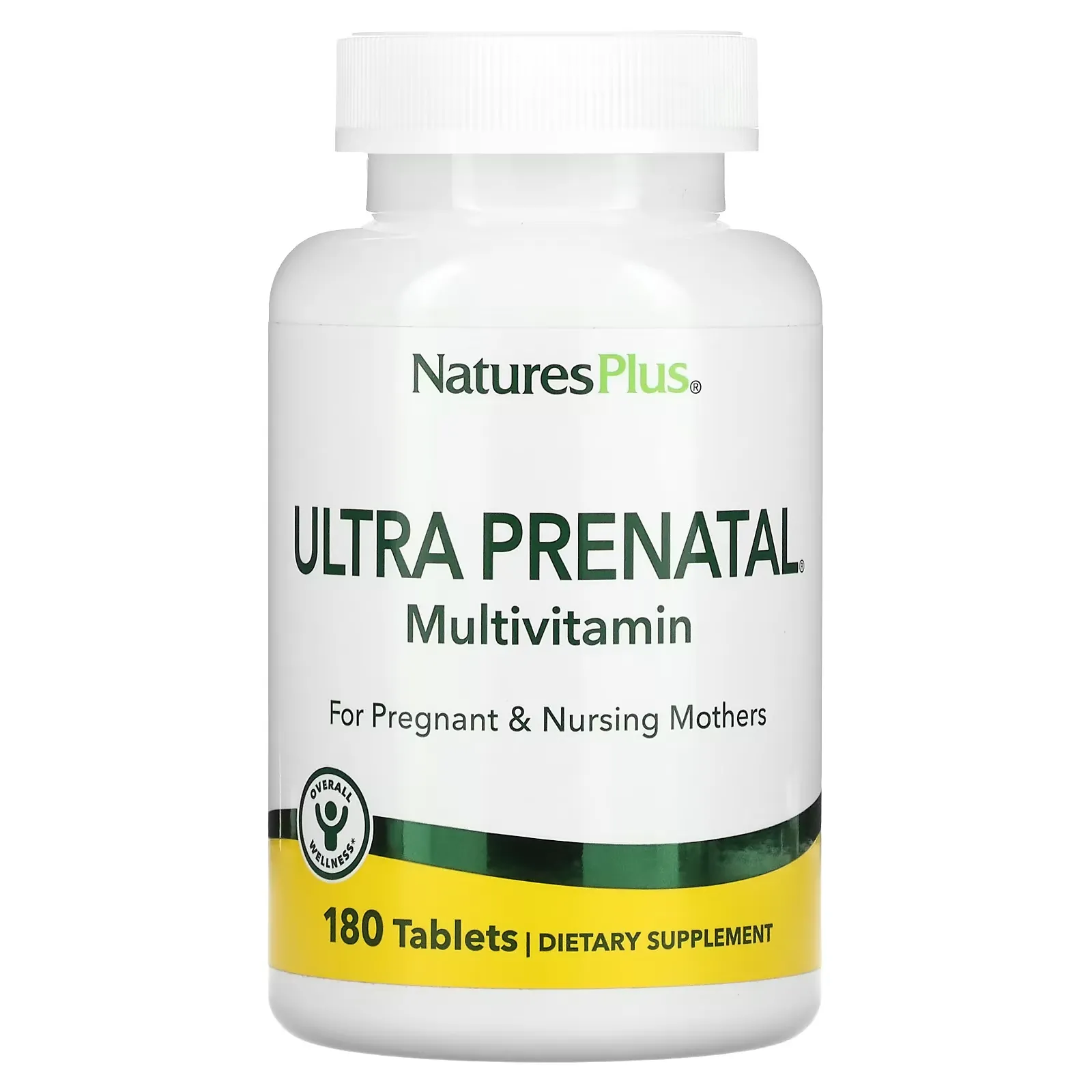 Ultra Prenatal Multivitamin, 180 Tablets