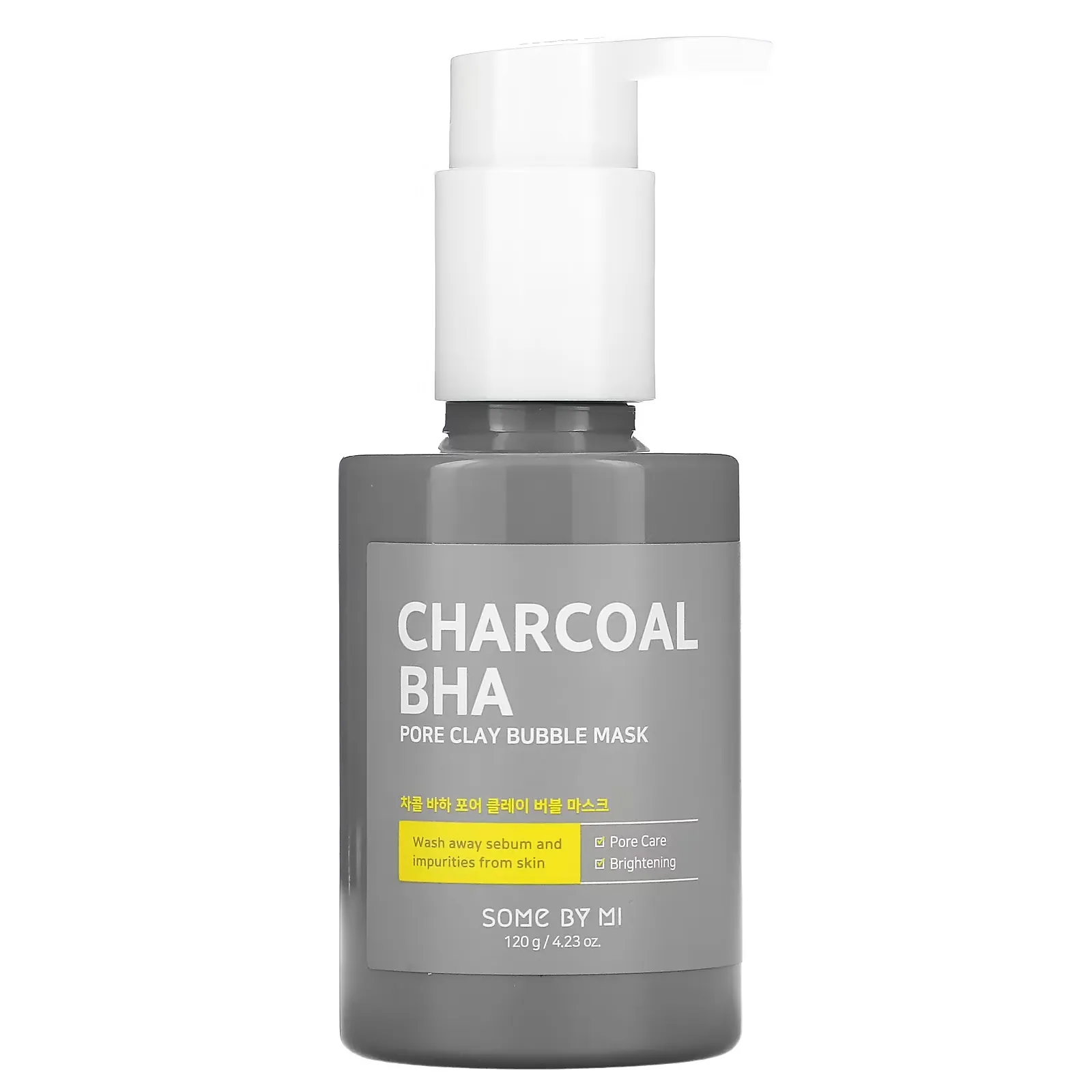 Charcoal BHA, Pore Clay Bubble Beauty Mask, 4.23 oz (120 g)