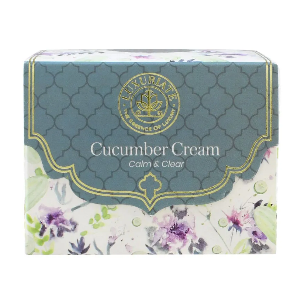 LUXURIATE Cucumber Cream Calm & Clear