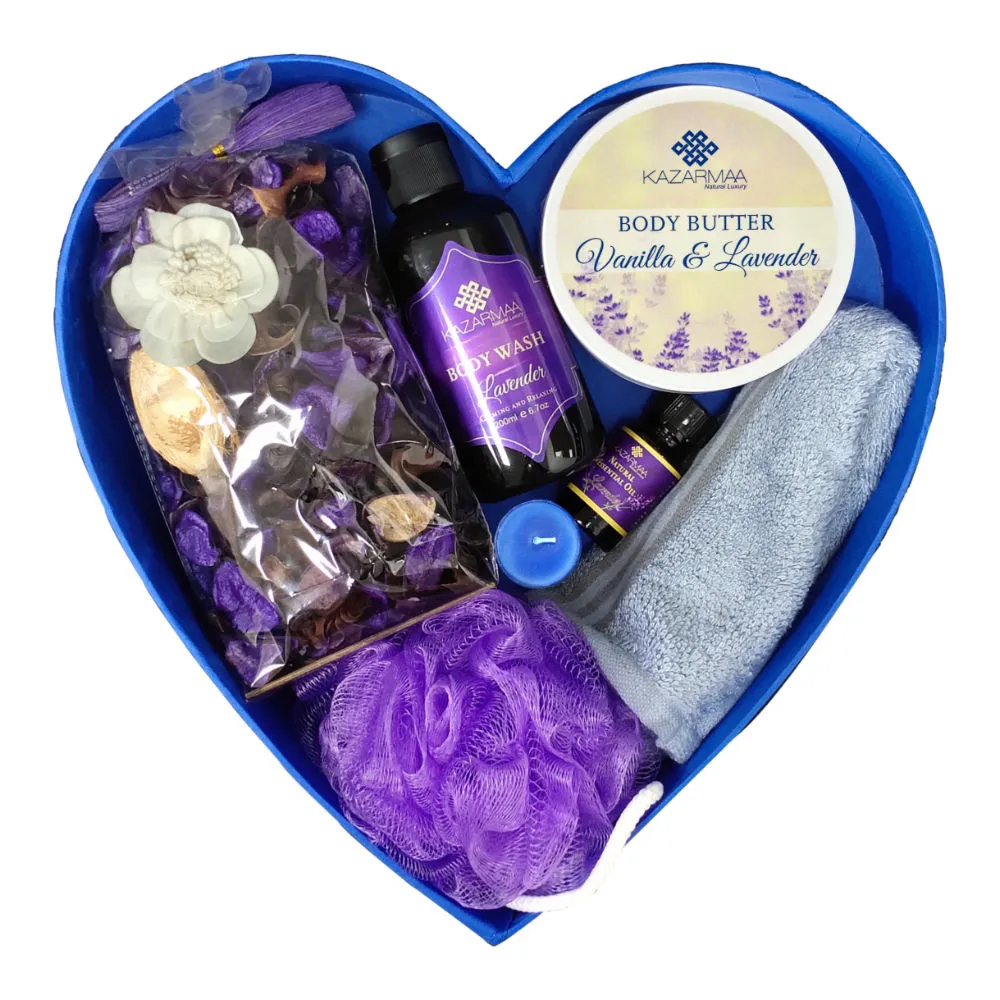 Kazarmaa Lavender Love Bath And Body Gift Hamper Set