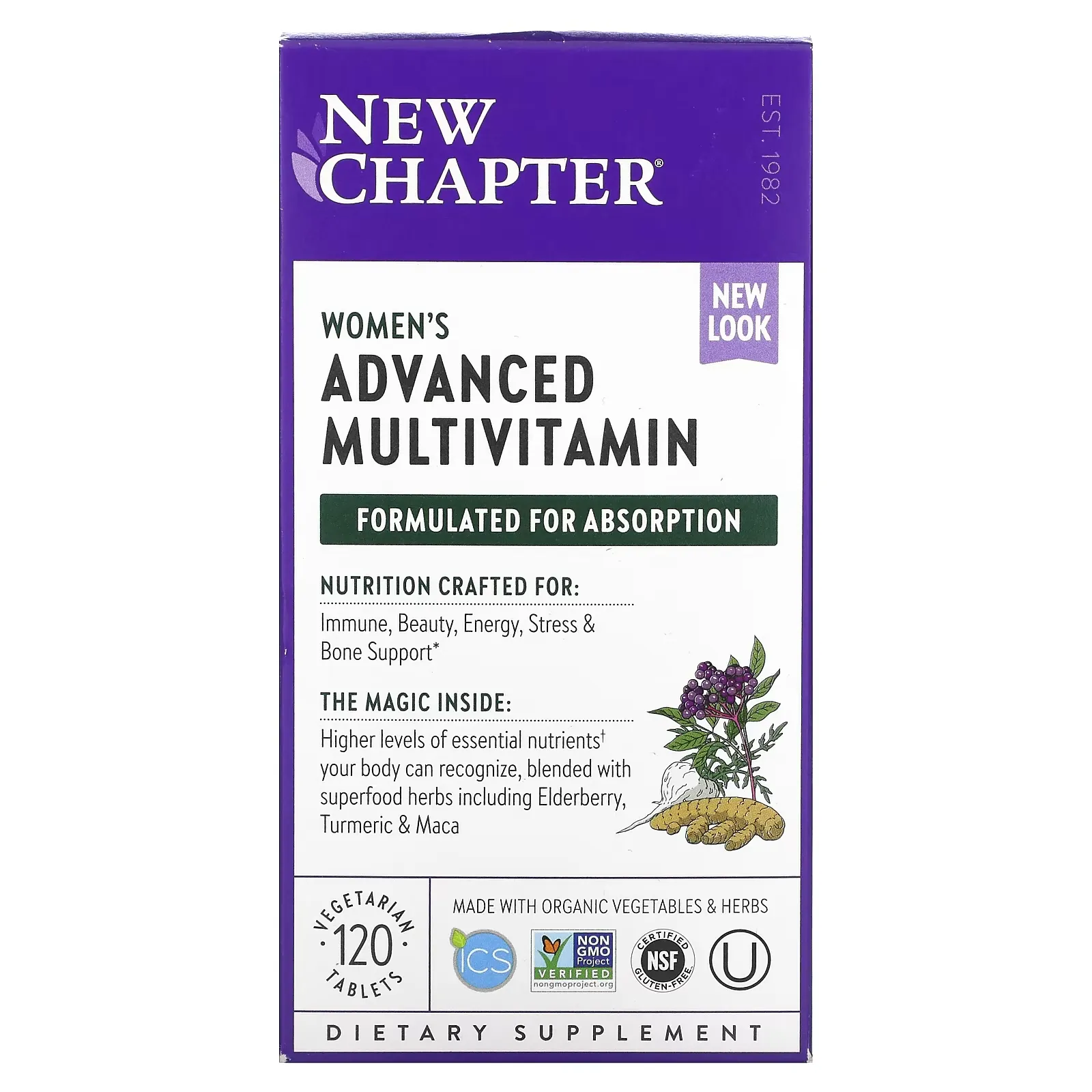 Women's Advanced Multivitamin, 120 Vegetarian Tablets