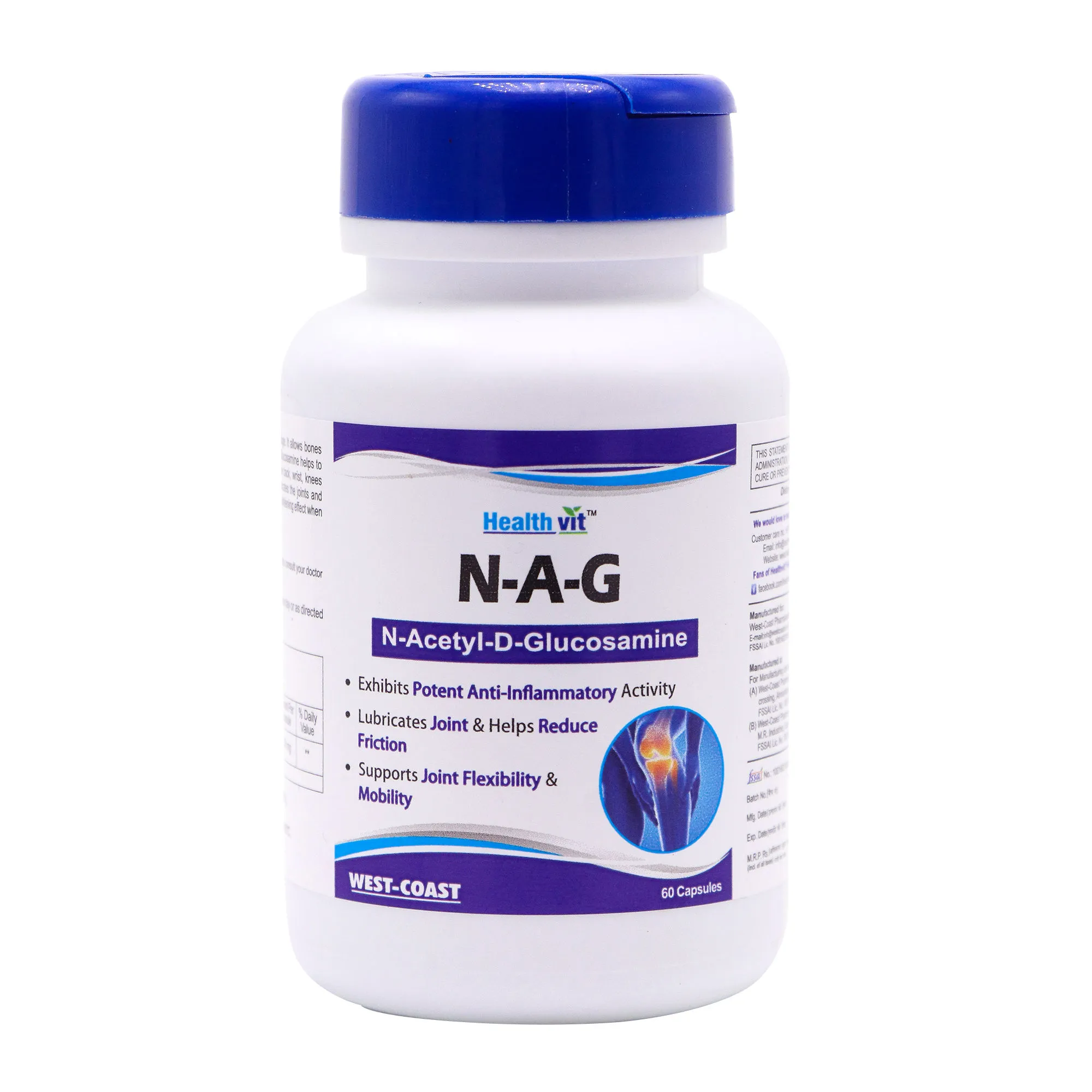 Healthvit NAG N-Acetyl-D-Glucosamine