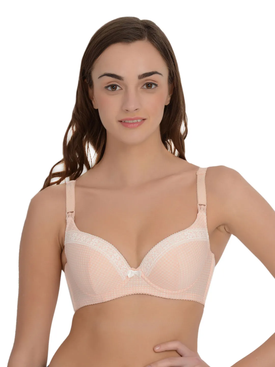 Da Intimo Beige Maternity Bra (34B)