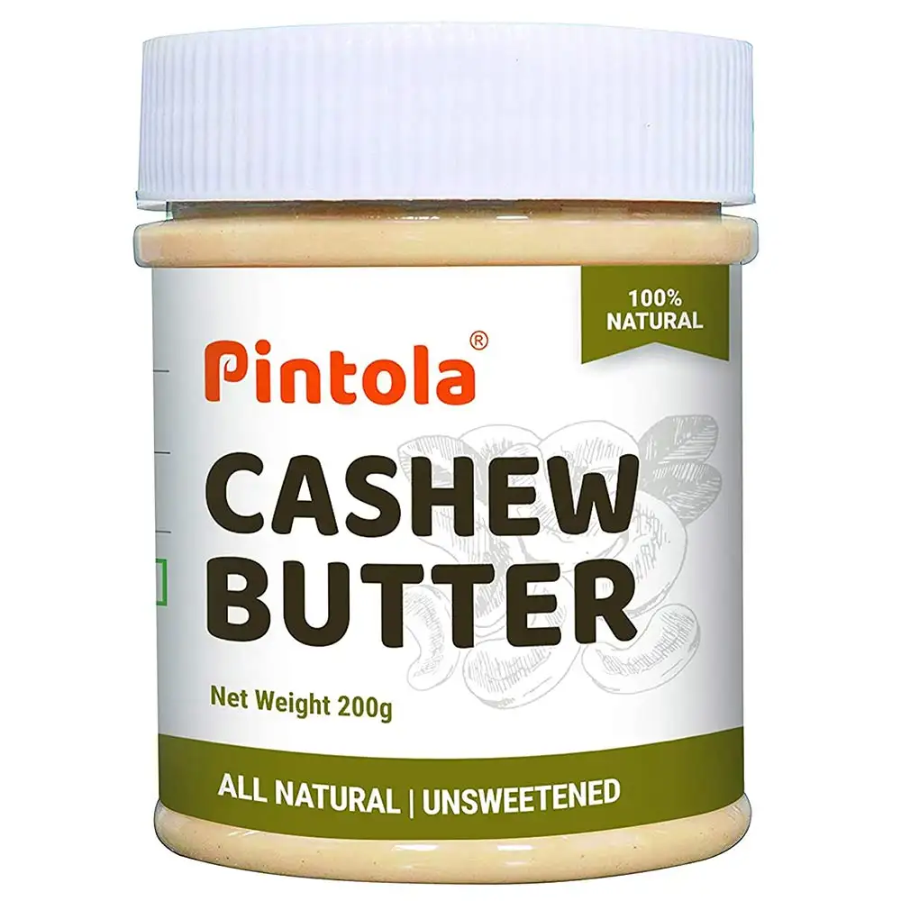 Pintola All Natural Cashew Butter,  Natural  0.200 kg