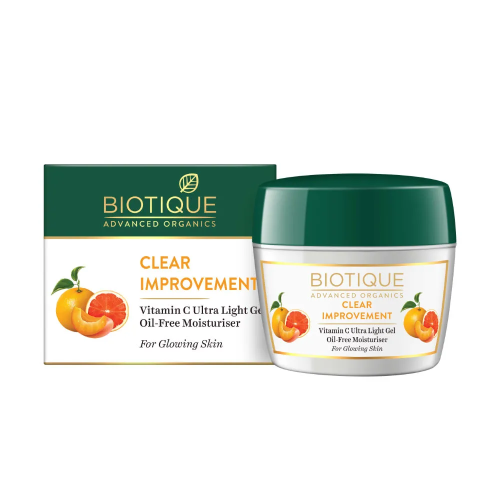 Biotique Advanced Organics Clear Improvement Vitamin C Ultra Light Gel Oil-Free Moisturiser