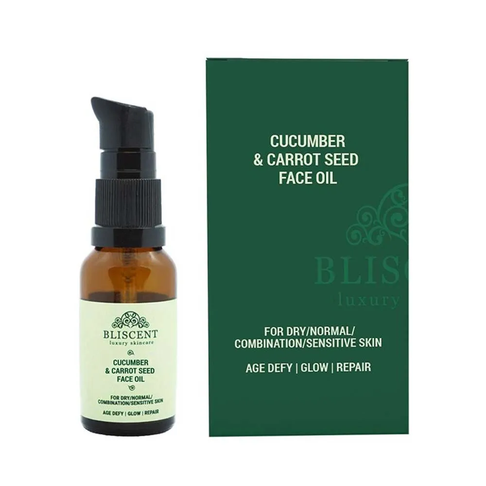 Bliscent Cucumber & Carrot Seed Face Oil