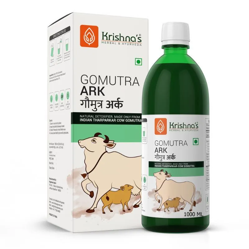 Krishna's Herbal & Ayurveda Gomutra Ark-Tharparkar Cow