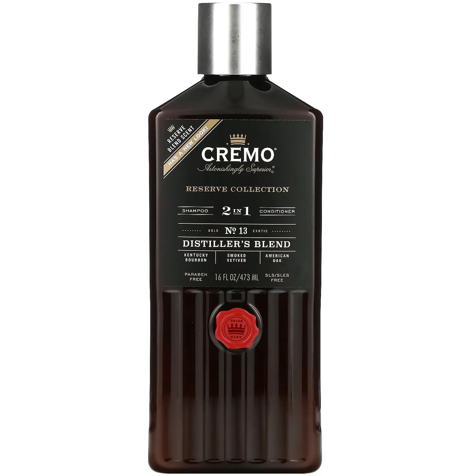 Reserve Blend, 2 In 1 Shampoo & Conditioner, No. 13, Distillers Blend, Reserve Blend, 16 fl oz (473 ml)