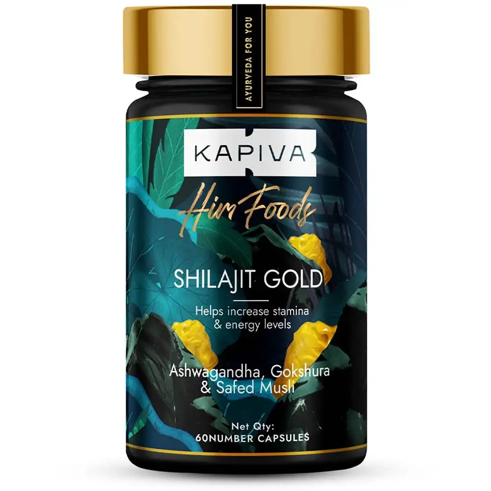 Kapiva Him Foods Shilajit Gold,  60 capsules