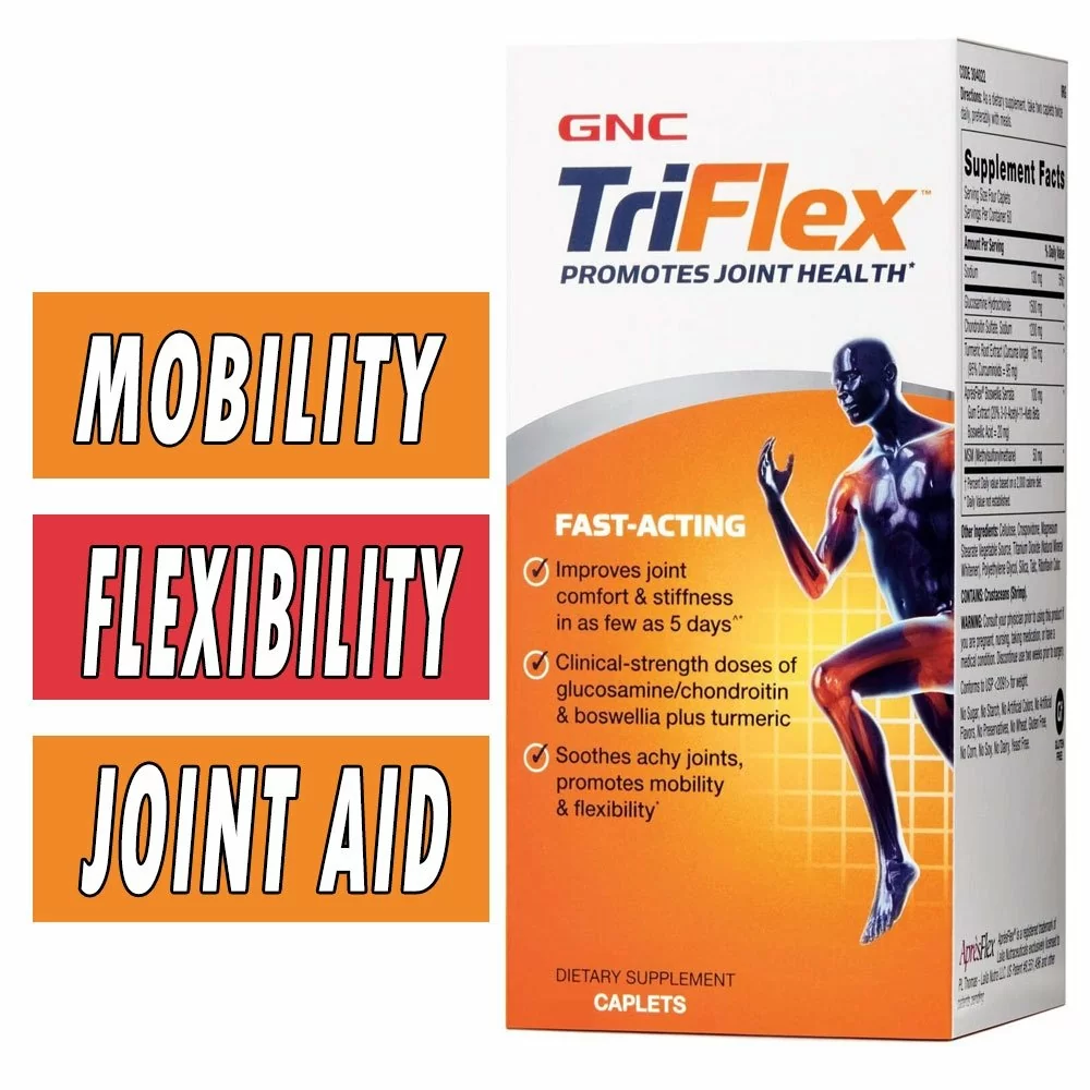 GNC TriFlex - Fast Acting - 120 Caplets