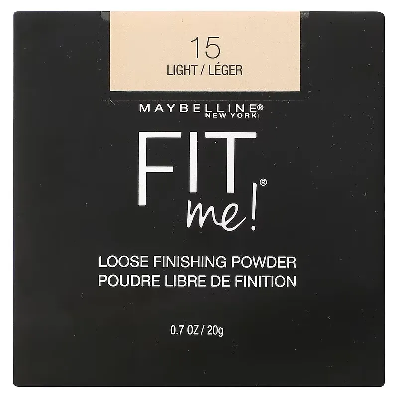 Fit Me, Loose Finishing Powder, 15 Light, 0.7 oz (20 g)