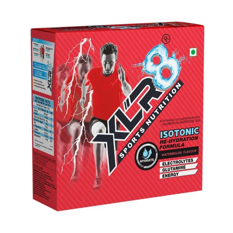 XLR8 Sports Nutrition Isotonic Re-hydration Instant Formula - Watermelon