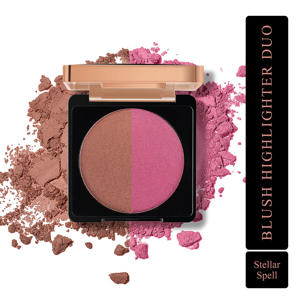 MyGlamm Manish Malhotra Beauty Blush Highlighter Duo - Stellar Spell