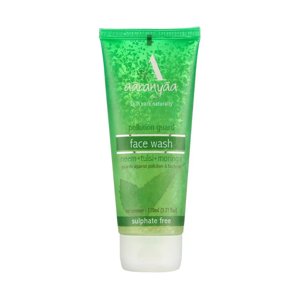 Aaranyaa Pollution guard Neem + Tulsi + Moringa Face Wash - Sulphate Free