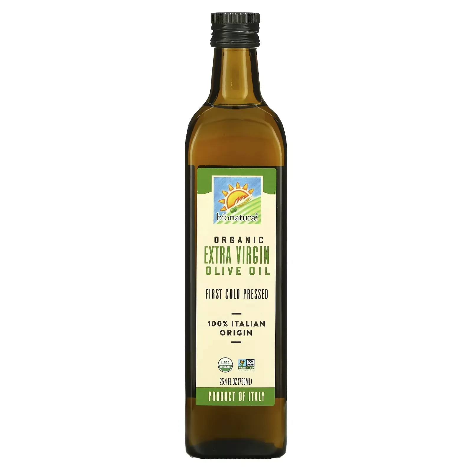 Organic Extra Virgin Olive Oil, 25.4 fl oz (750 ml)