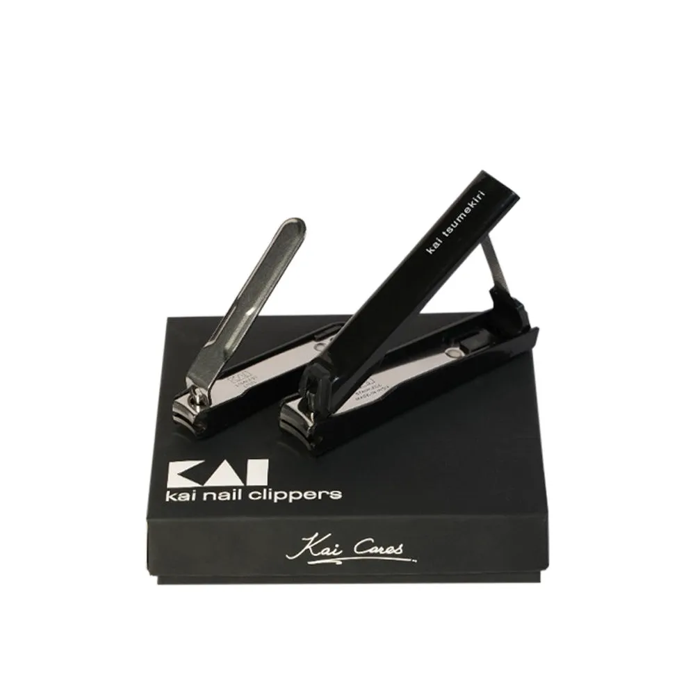 Kai Black Nail Clipper - Pack of 2