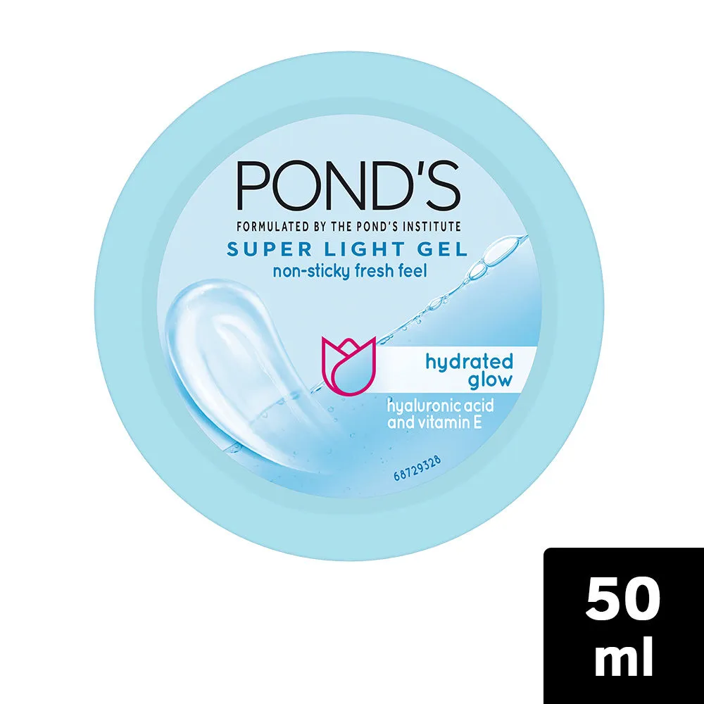 Ponds Super Light Gel Oil Free Moisturiser With Hyaluronic Acid + Vitamin E