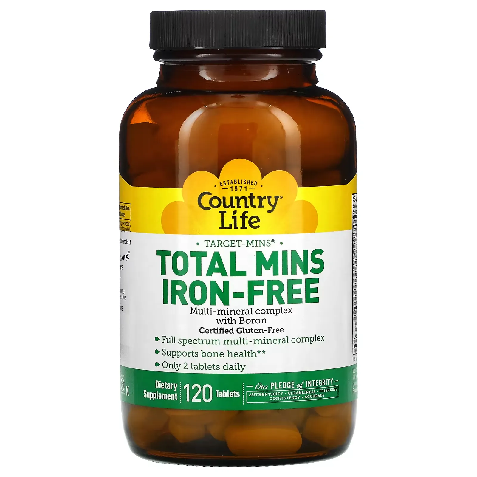 Target-Mins Total Mins, Iron-Free, 120 Tablets