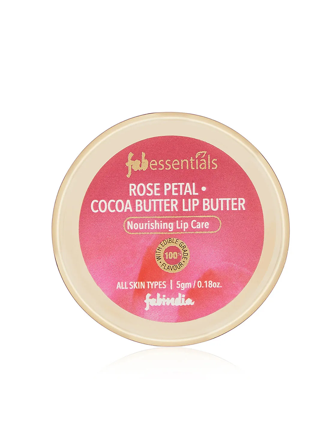 Fabessentials Rose Petal Cocoa Butter Lip Butter