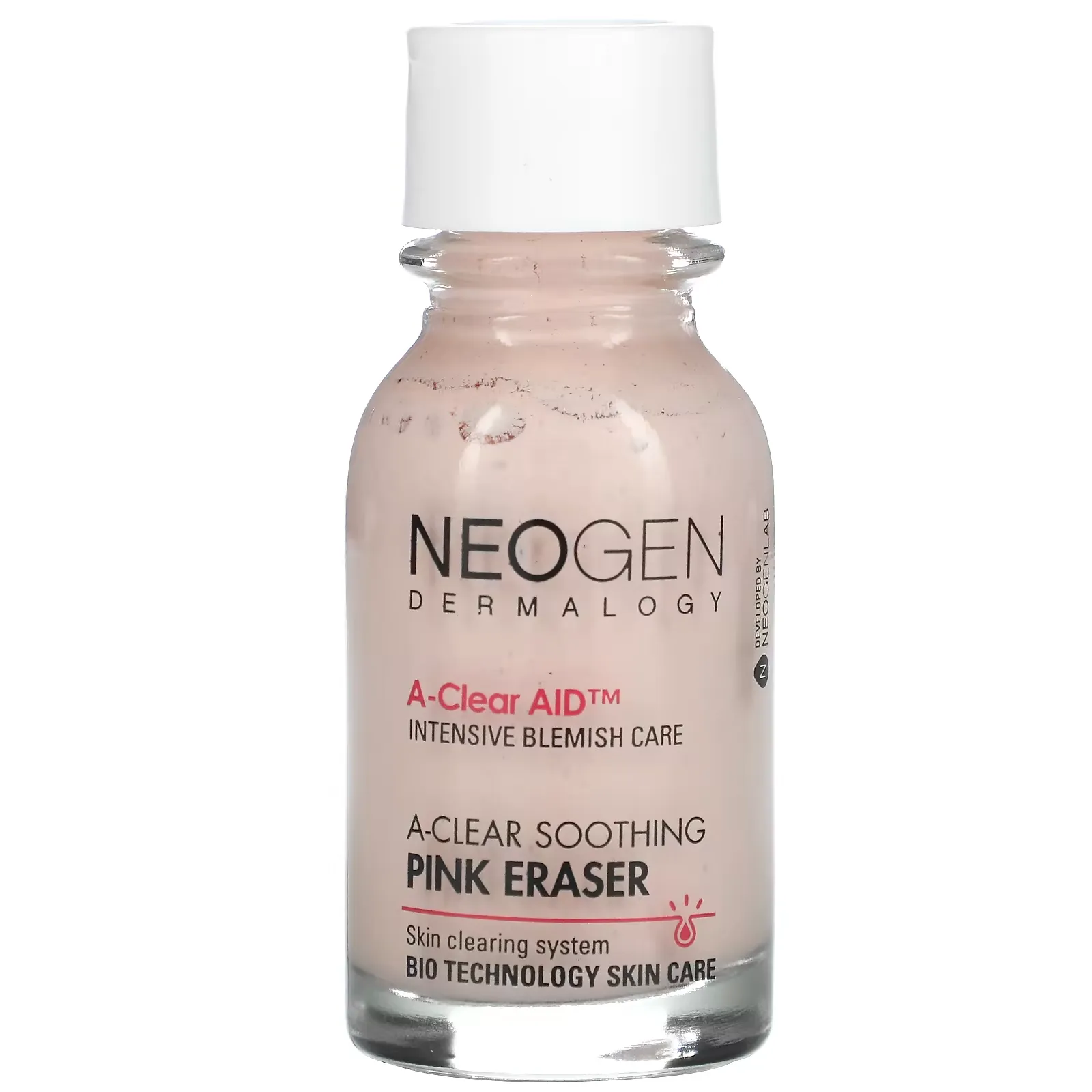 A-Clear Soothing Pink Eraser, 0.50 fl oz (15 ml)