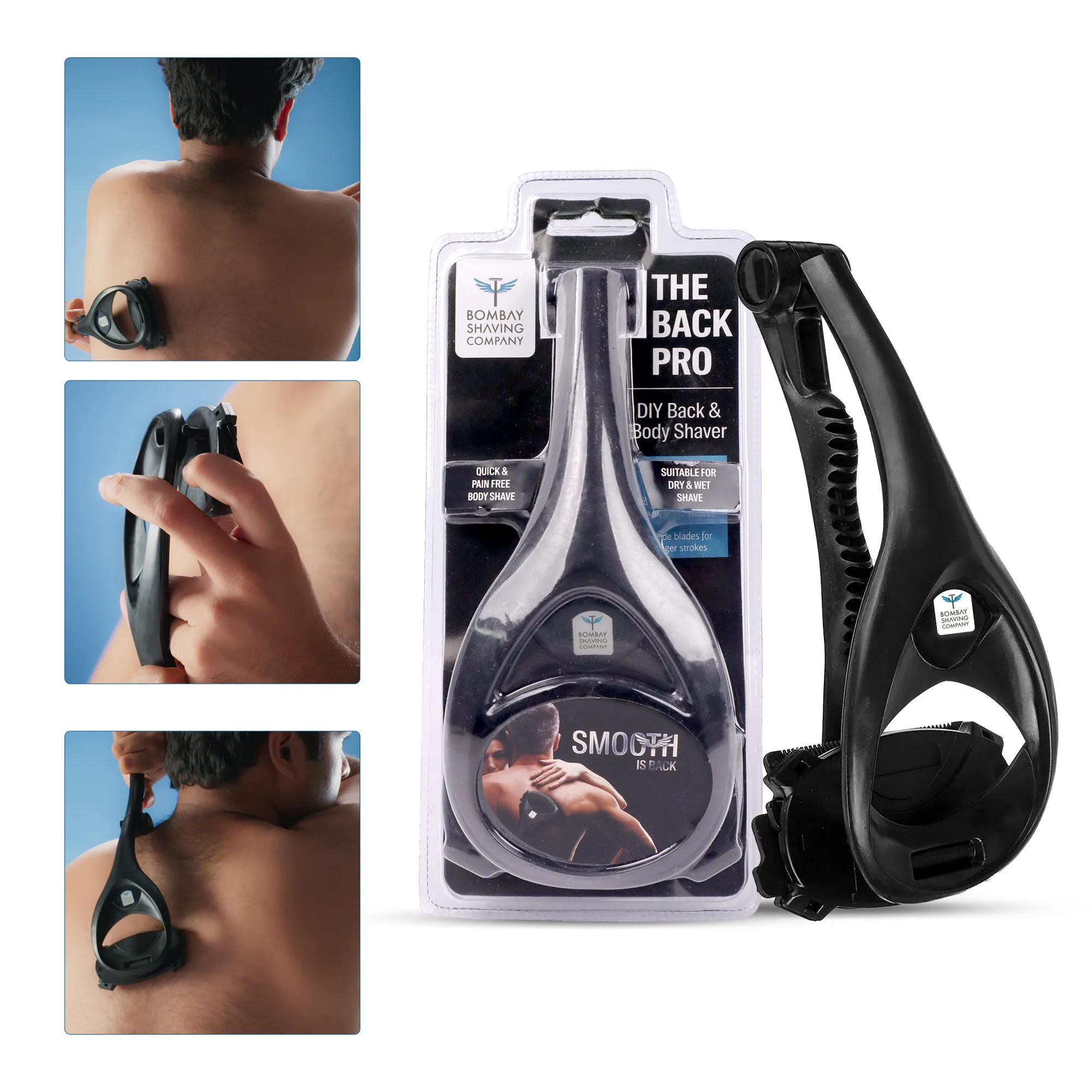 Bombay Shaving Company Back Hair Removal And Body Razor