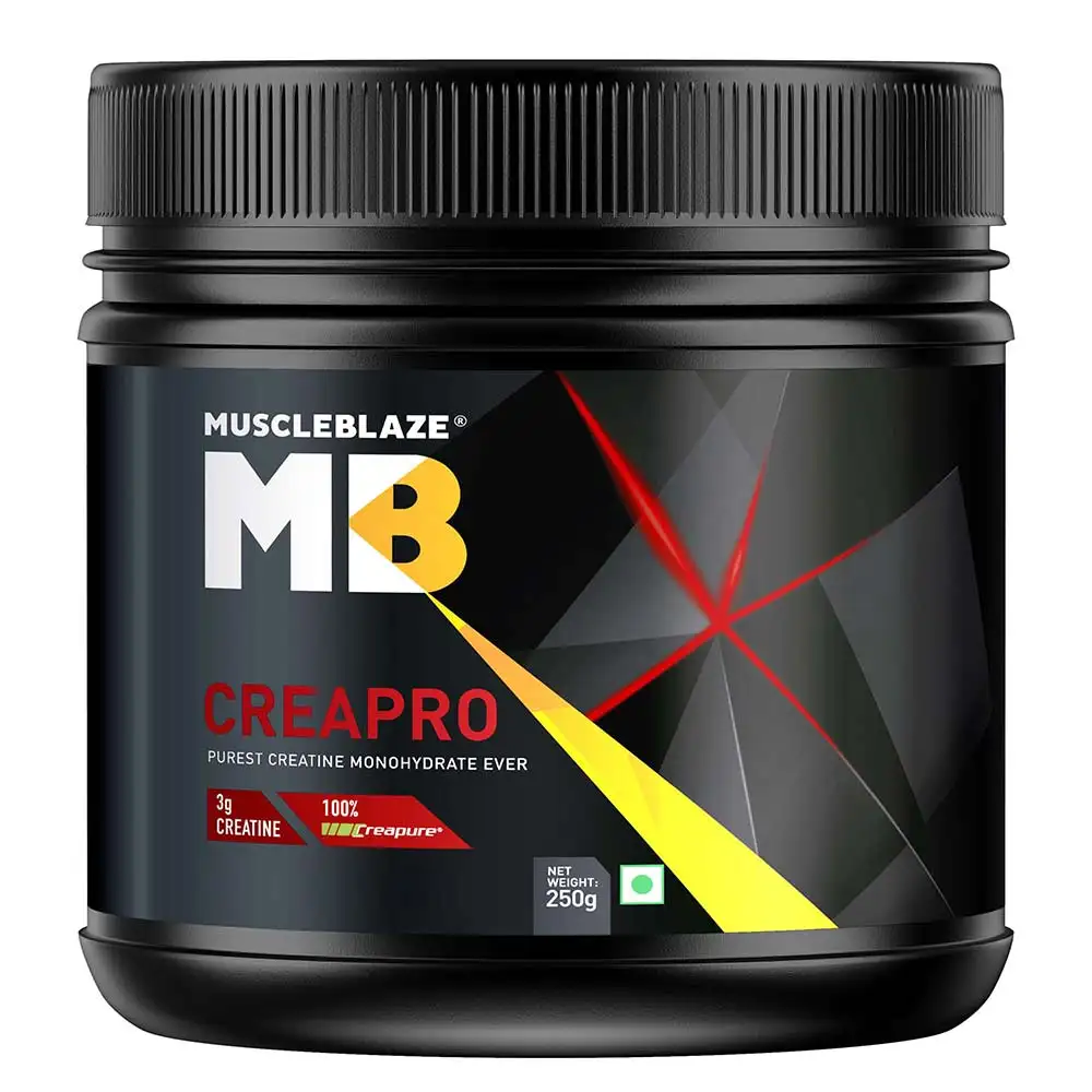 MuscleBlaze CreaPRO Creatine with Creapure Powder,  Unflavoured  0.55 lb