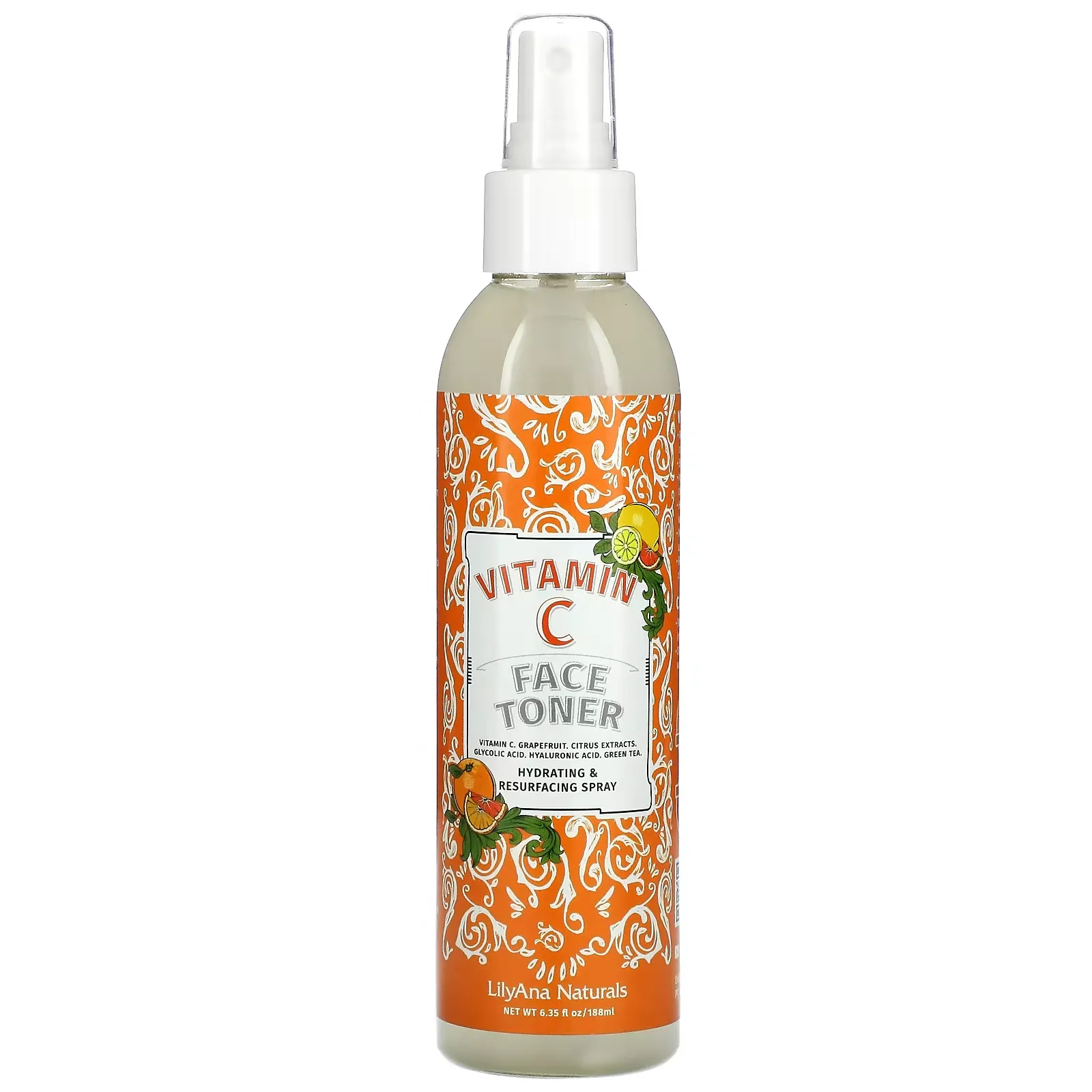 Vitamin C Face Toner, 6.35 fl oz (188 ml)