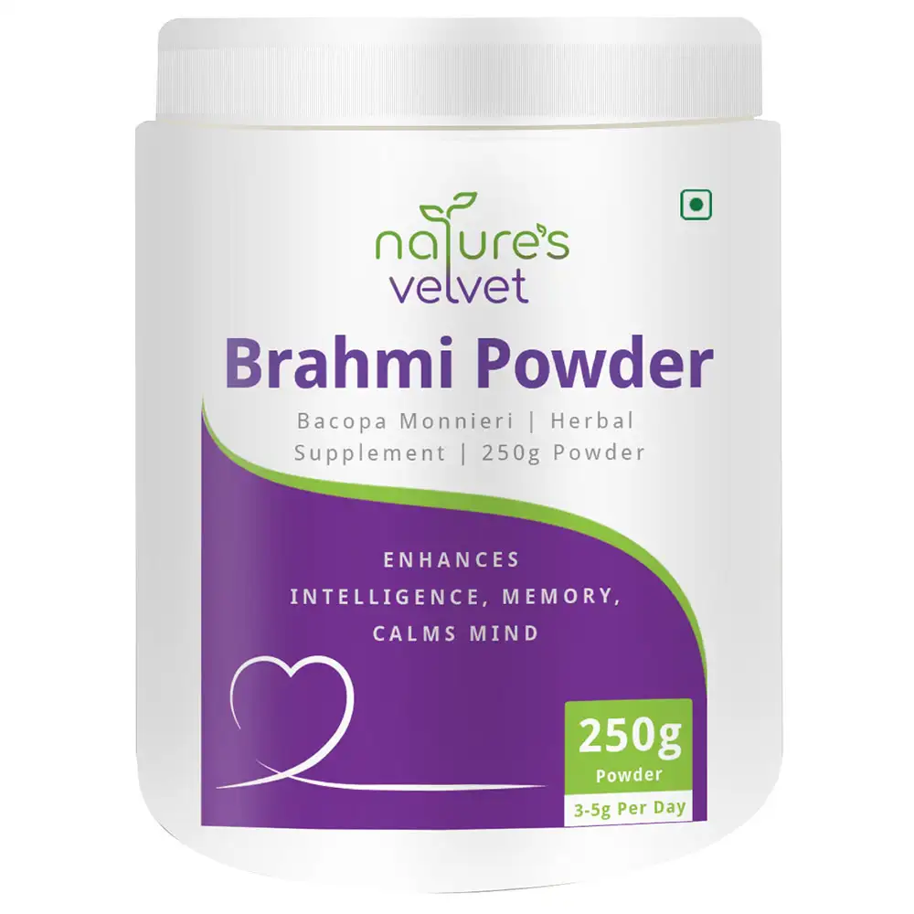 Natures Velvet Brahmi Powder Bacopa Monnieri,  0.250 kg