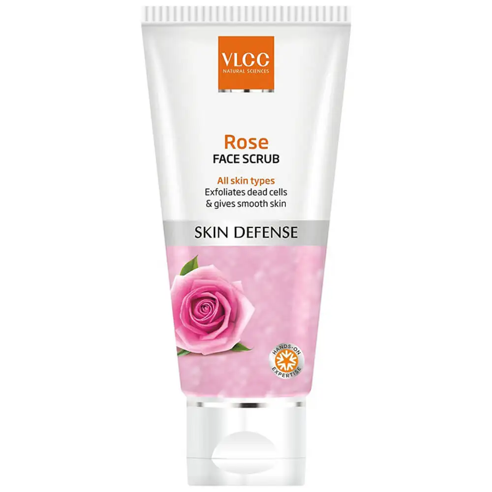 VLCC Rose Face Scrub,  80 g  All Skin Type