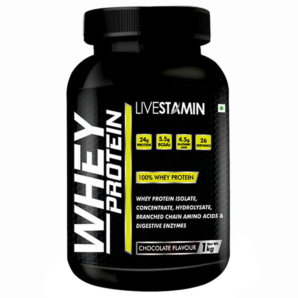 Livestamin Whey Protein,  2.2 lb  Chocolate