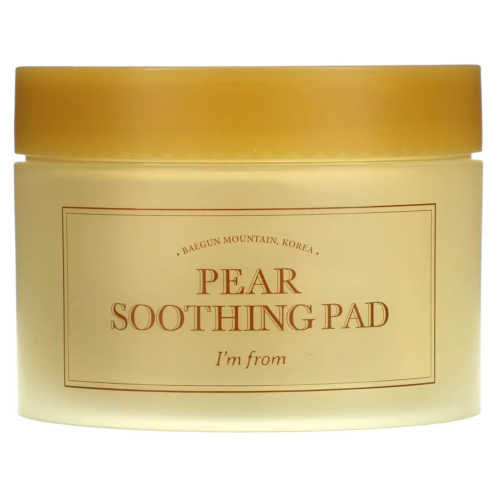 Pear Soothing Pad, 60 Pads, 4.22 fl oz (125 ml)